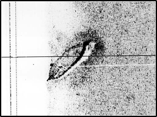 1776 Gunboat sidescan - Klein Assoc.