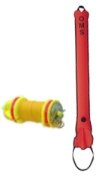 diver released marker buoys